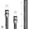 Flextron Gas Line Hose 3/8'' O.D. x 12'' Length with 3/8" FIP Fittings, Stainless Steel Flexible Connector FTGC-SS14-12H - alternate 2